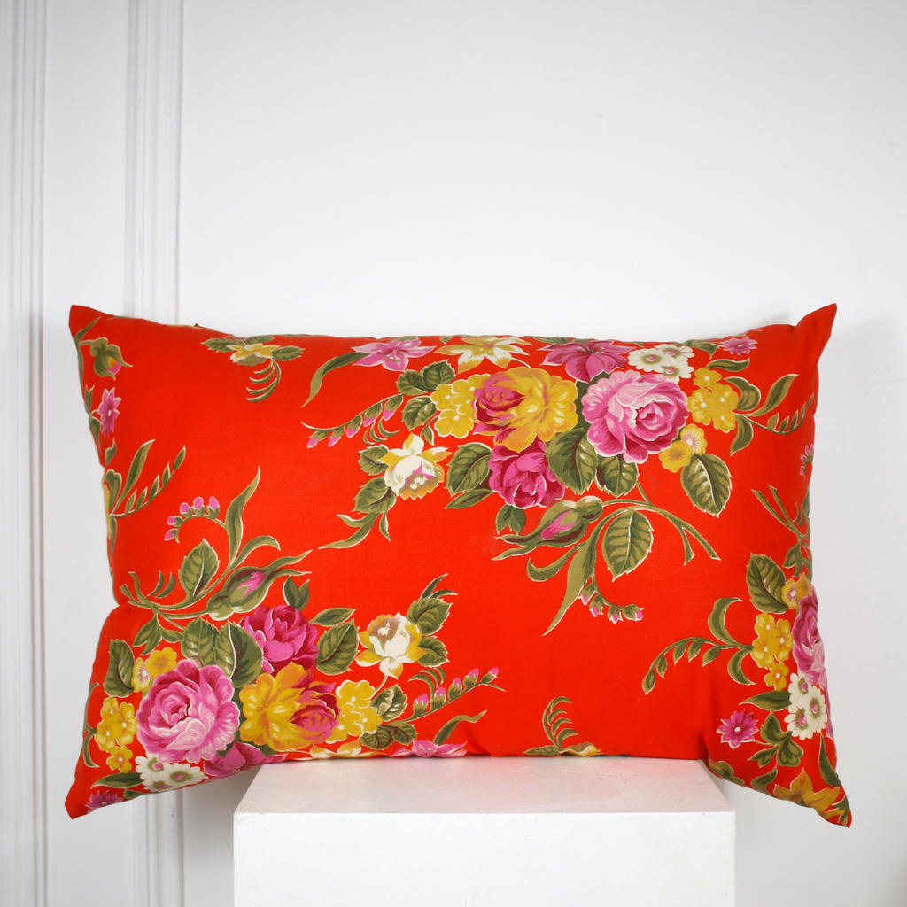 Coussin Fleurs DEBEAULIEU PARIS