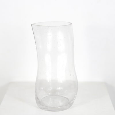 Carafe organique verre bullé