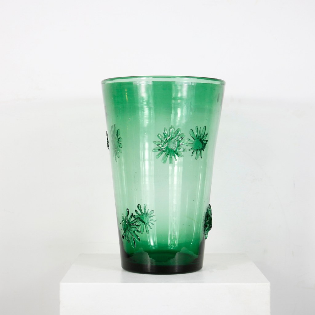 Vase Soleil en verre Empoli