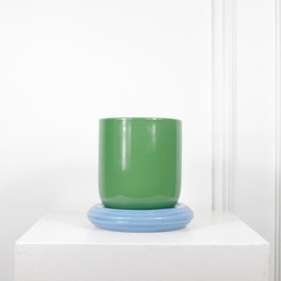 Pot de conservation en porcelaine Minô - Vert - - Librairie Junku